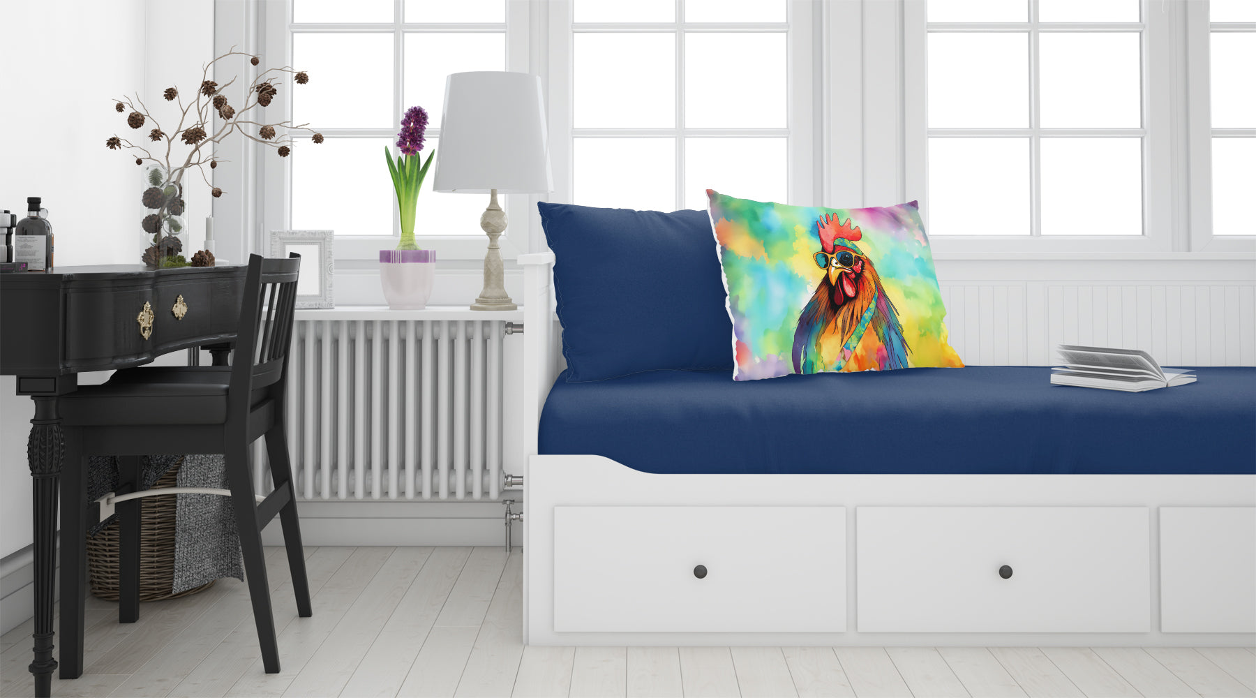 Buy this Hippie Animal Rooster Standard Pillowcase