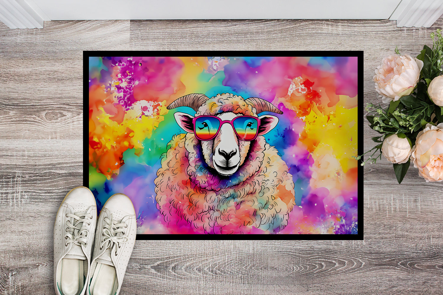 Buy this Hippie Animal Sheep Doormat