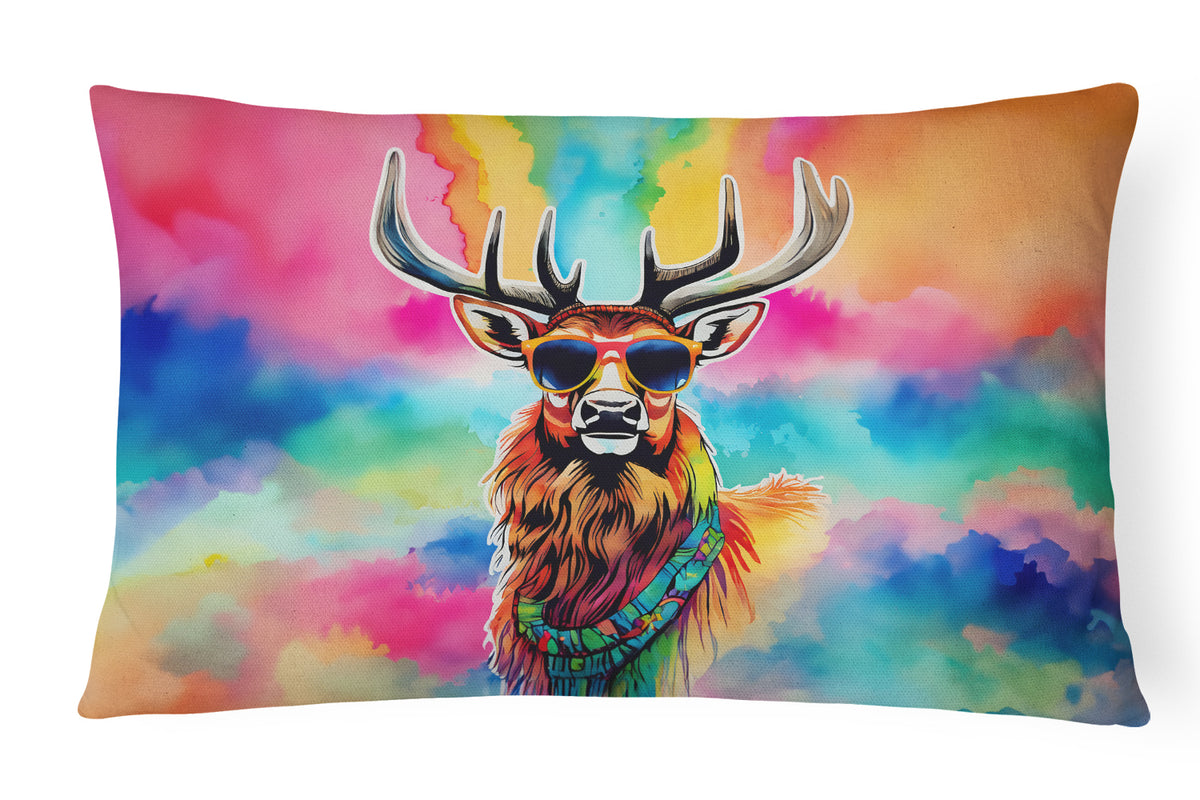 Buy this Hippie Animal Stag Deer Throw Pillow