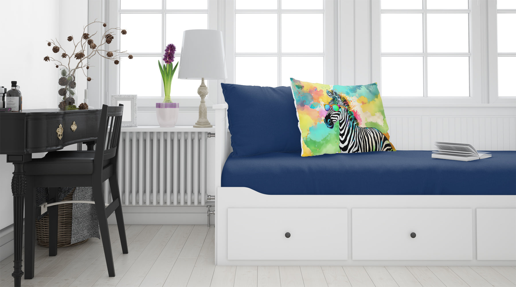 Hippie Animal Zebra Standard Pillowcase