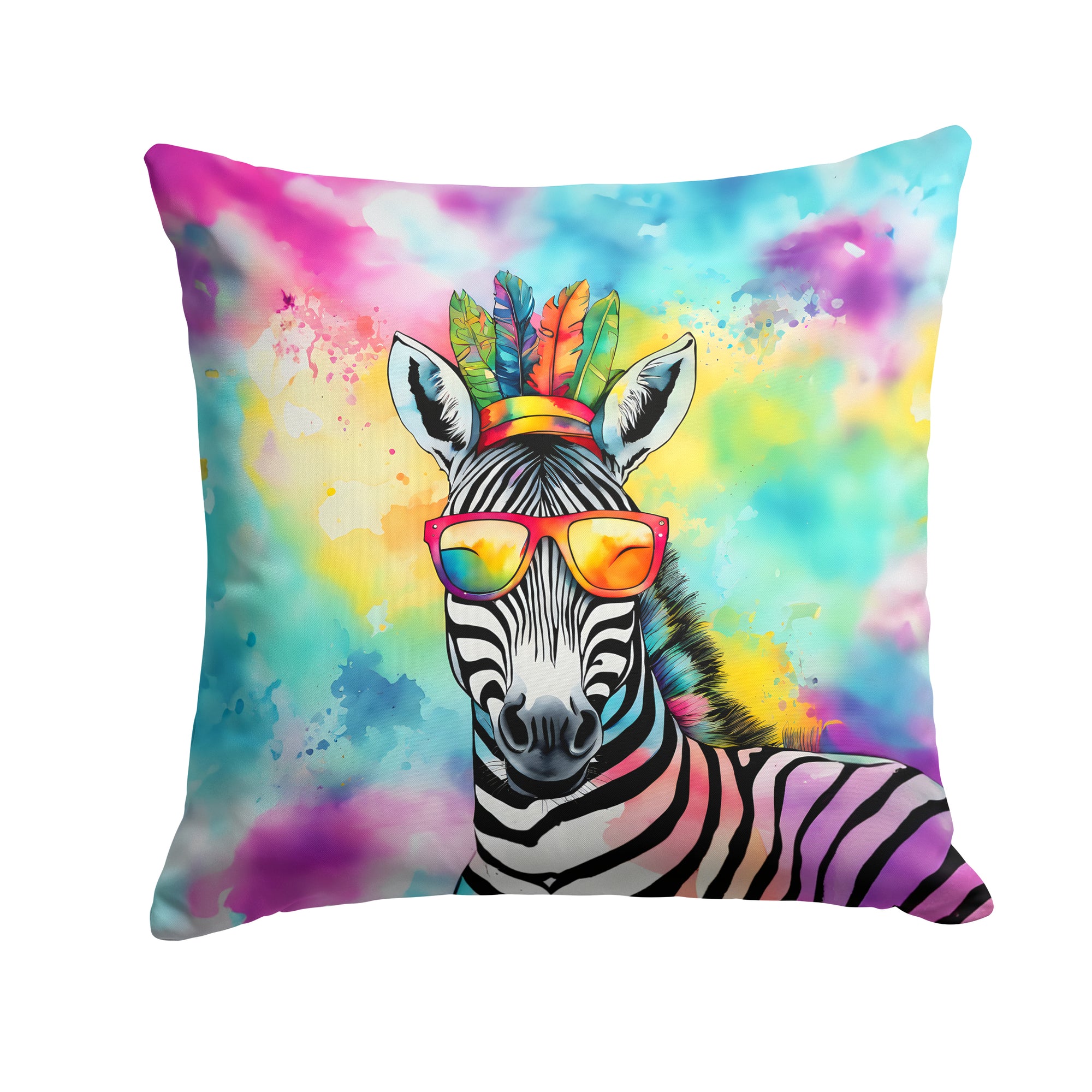 Buy this Hippie Animal Zebra Throw Pillow