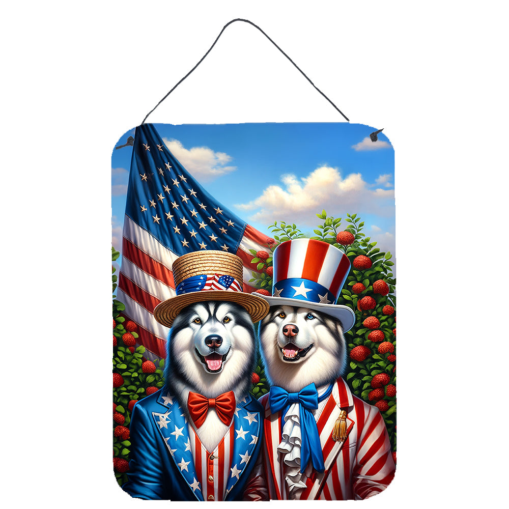 Buy this All American Alaskan Malamute Wall or Door Hanging Prints