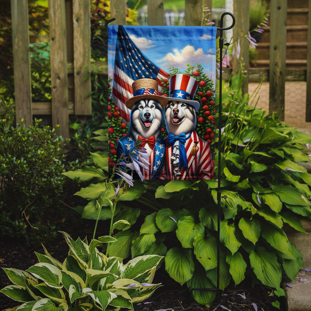 Buy this All American Alaskan Malamute Garden Flag