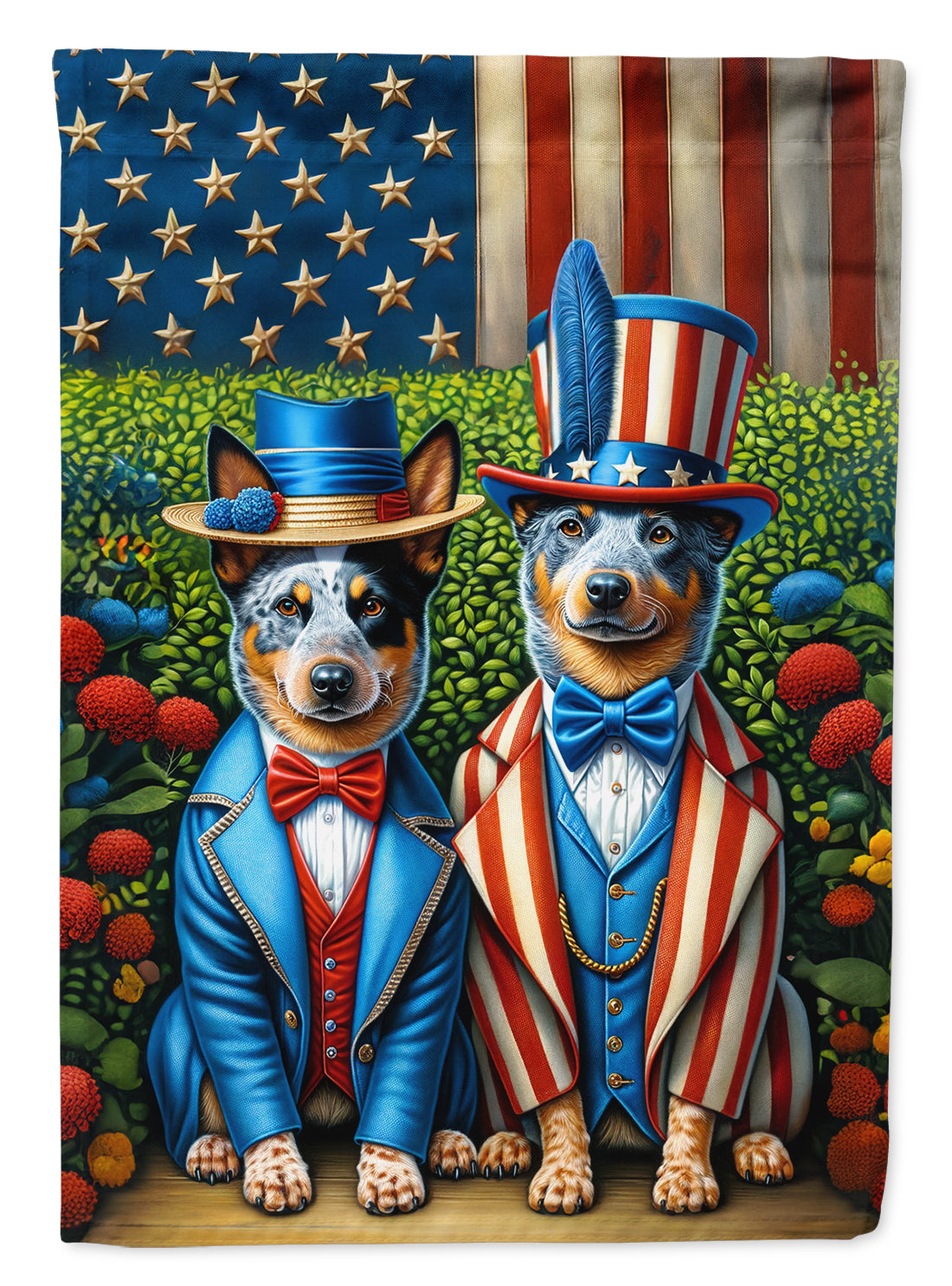 Buy this All American Australian Cattle Dog House Flag