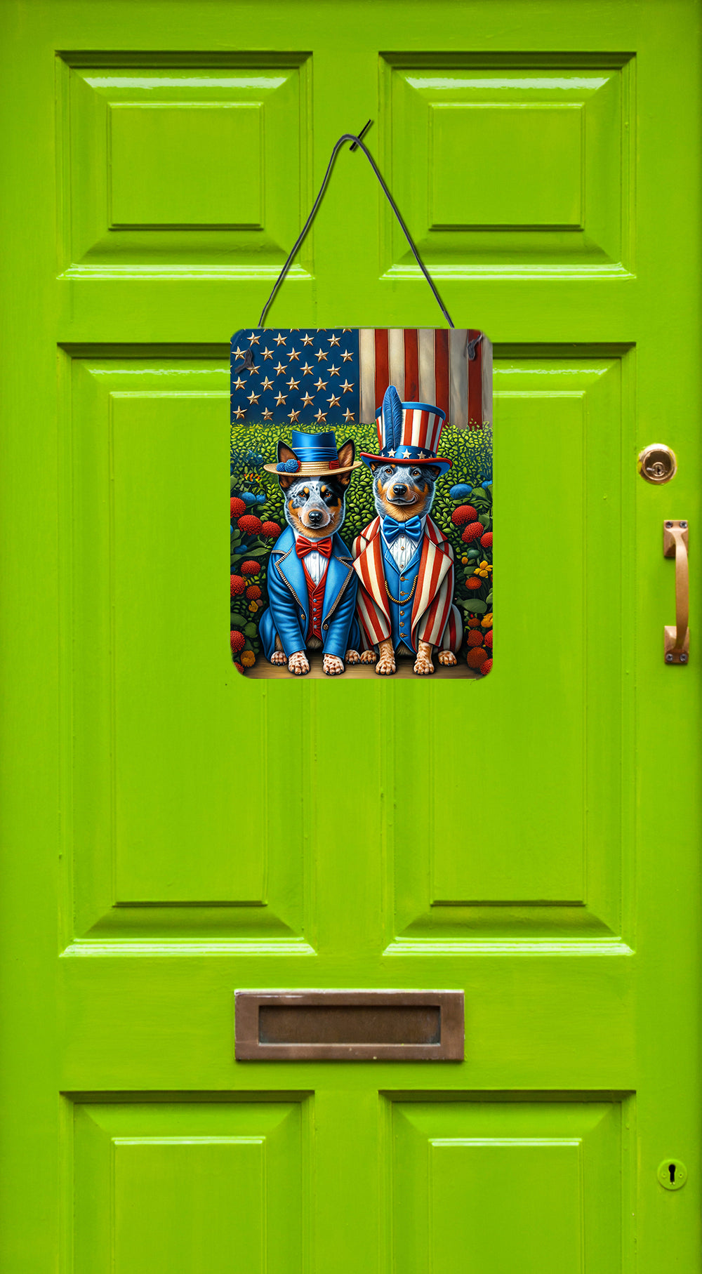 All American Australian Cattle Dog Wall or Door Hanging Prints