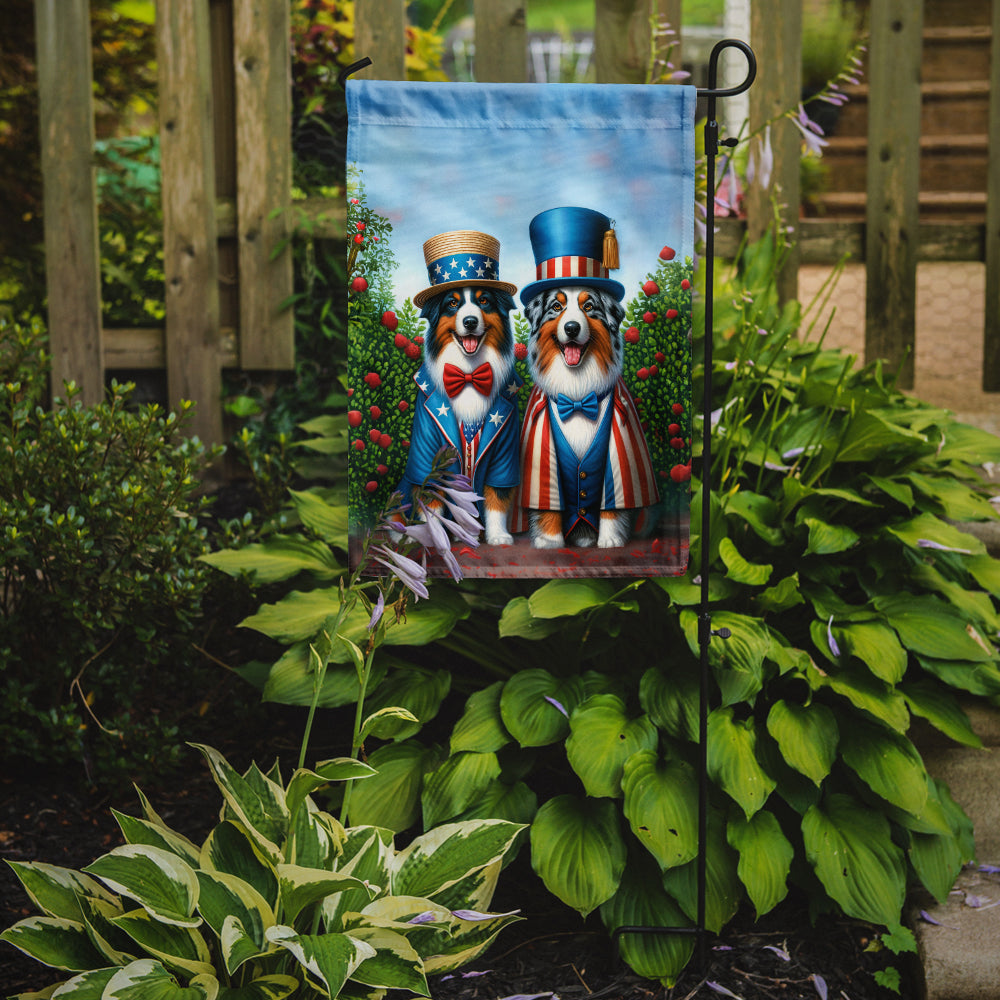 Buy this All American Australian Shepherd Garden Flag