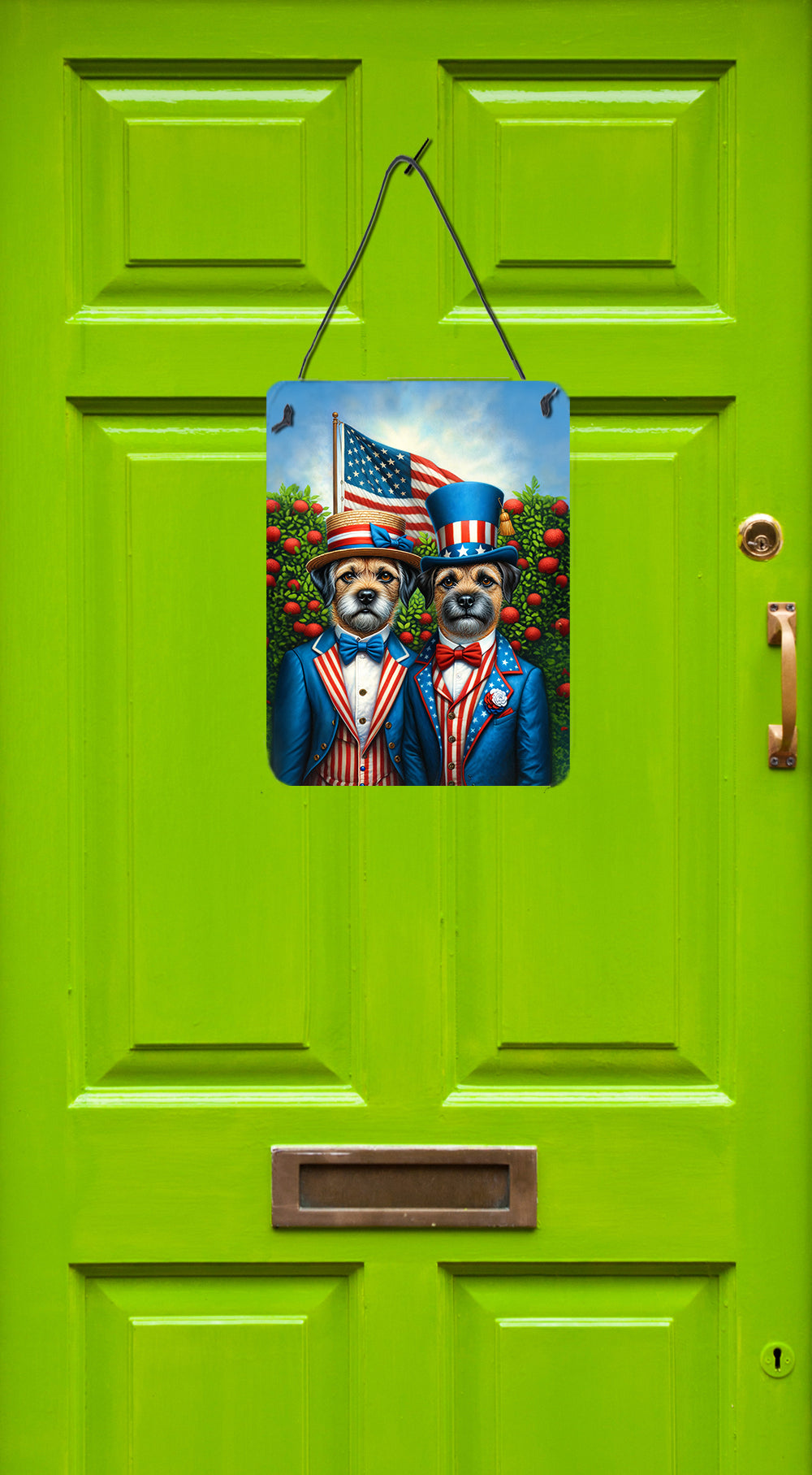 Buy this All American Border Terrier Wall or Door Hanging Prints