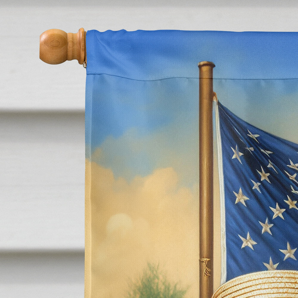 All American Borzoi House Flag