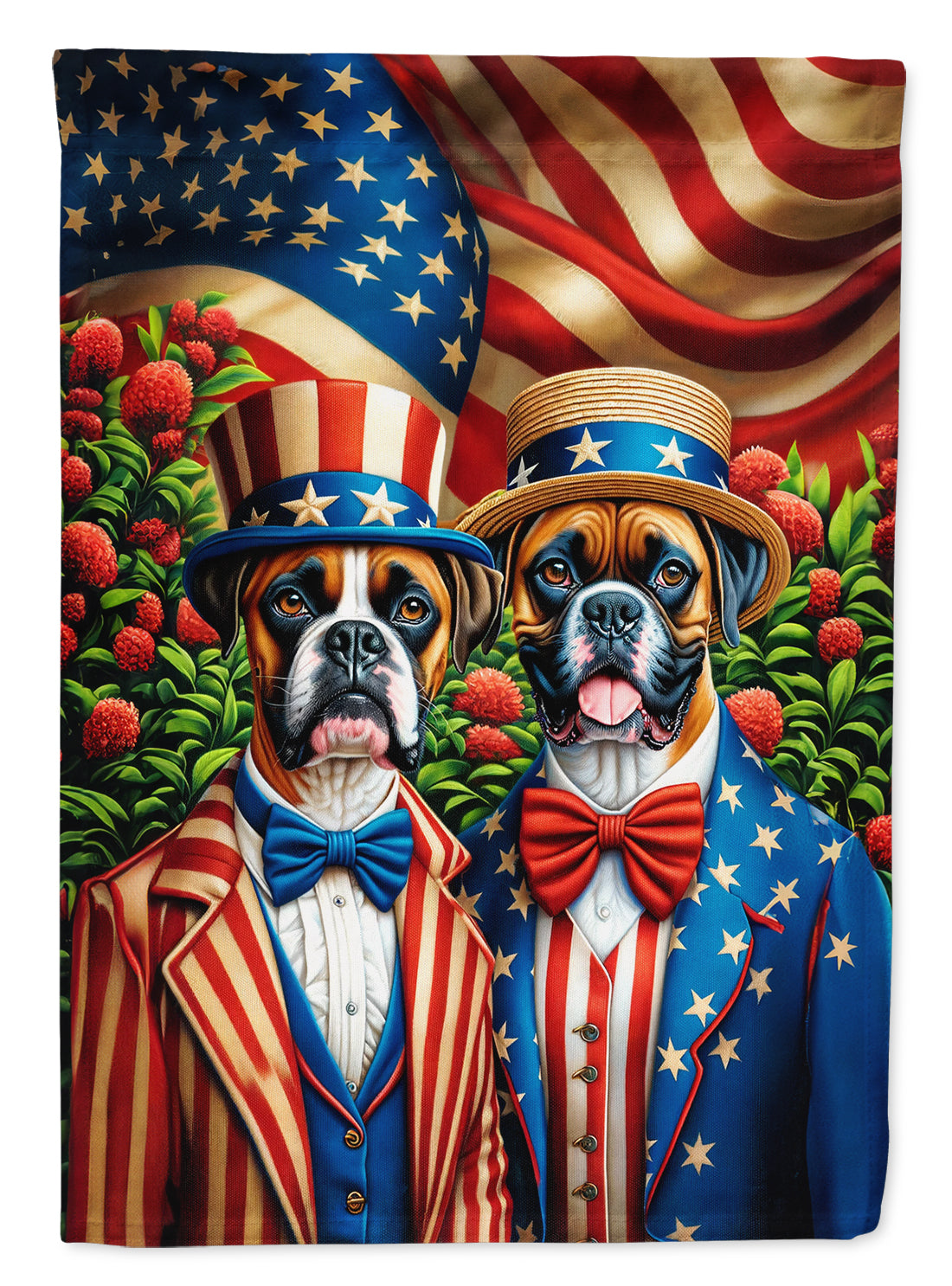 Buy this All American Boxer Garden Flag