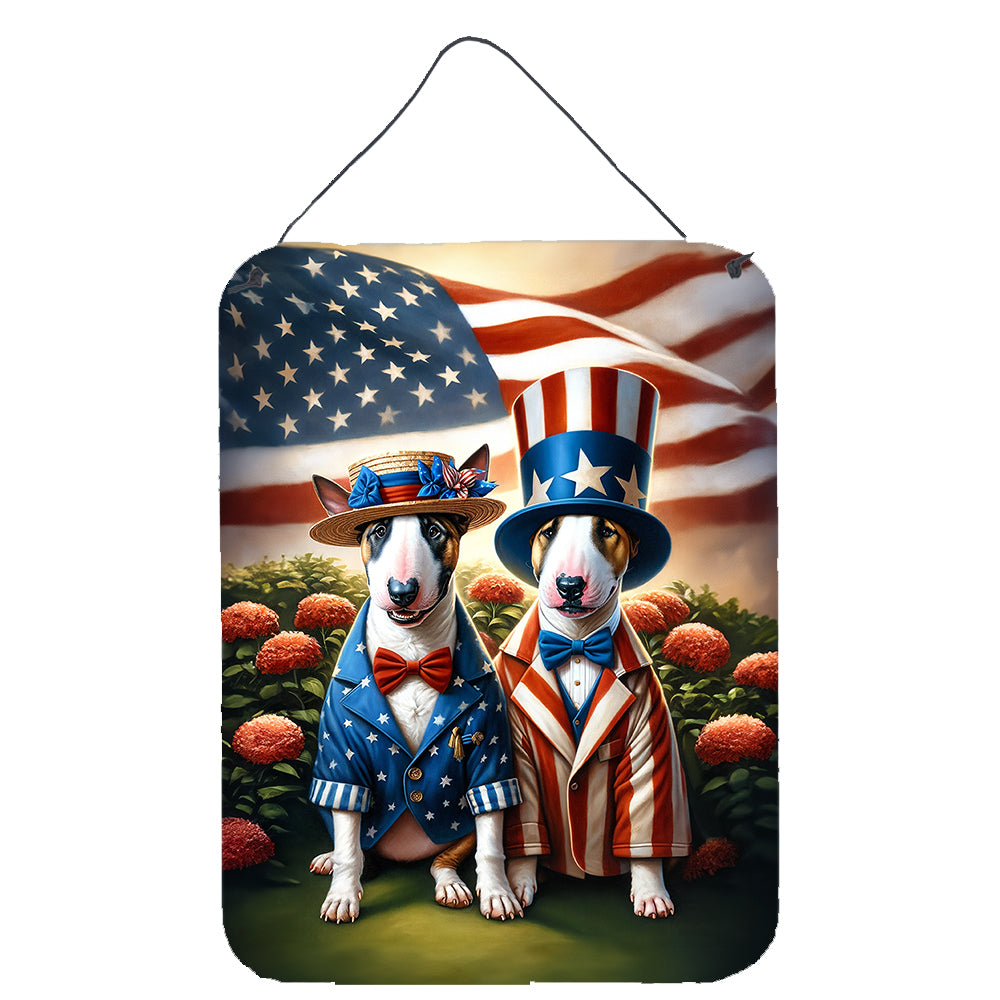 Buy this All American Bull Terrier Wall or Door Hanging Prints