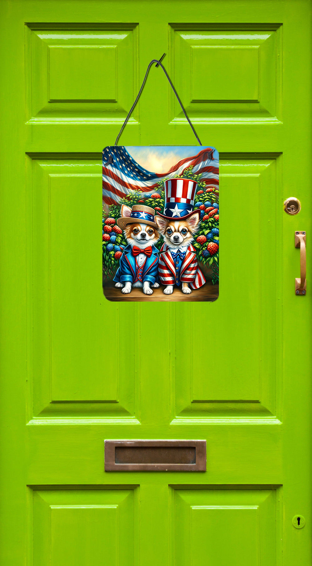 Buy this All American Chihuahua Wall or Door Hanging Prints