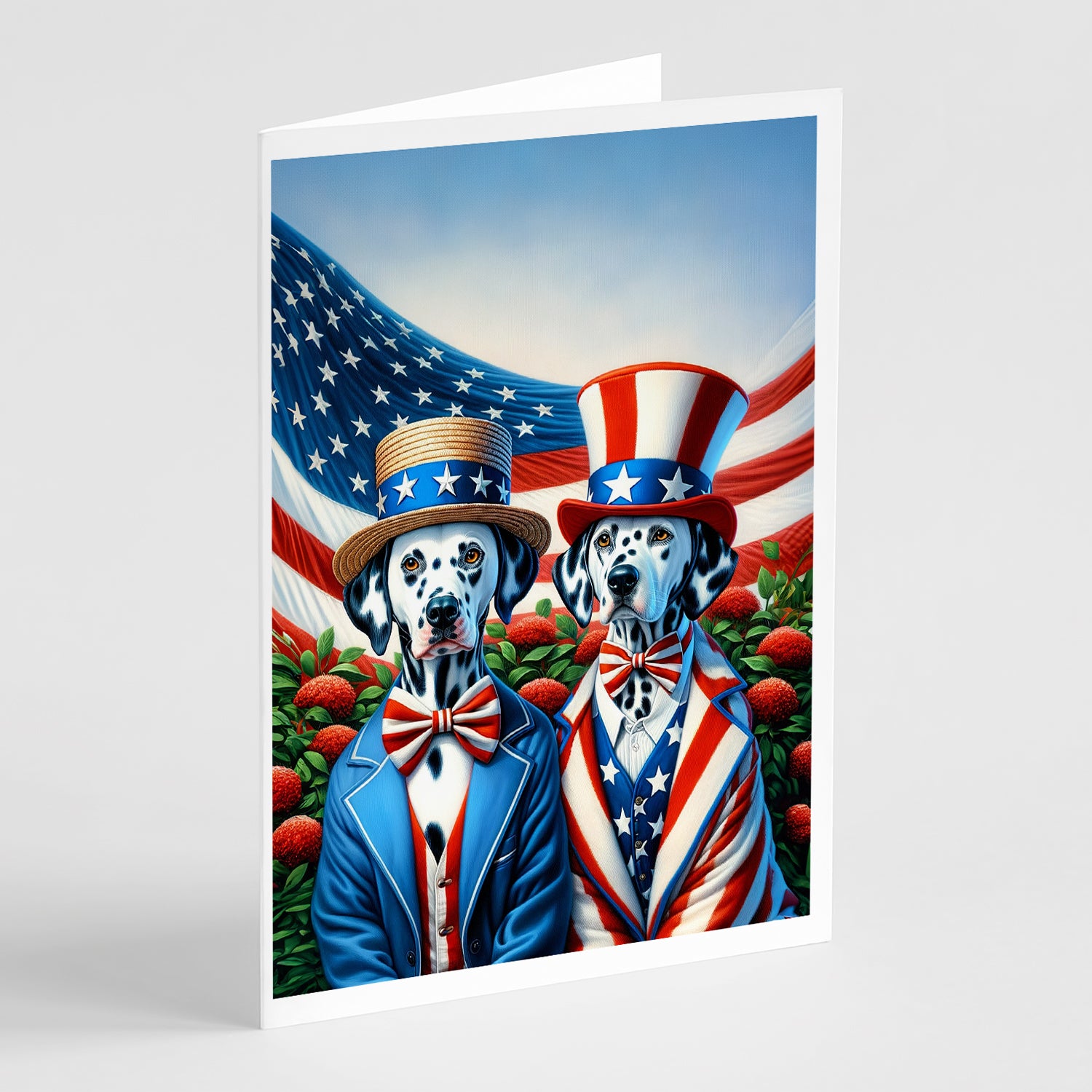 Buy this All American Dalmatian Greeting Cards Pack of 8