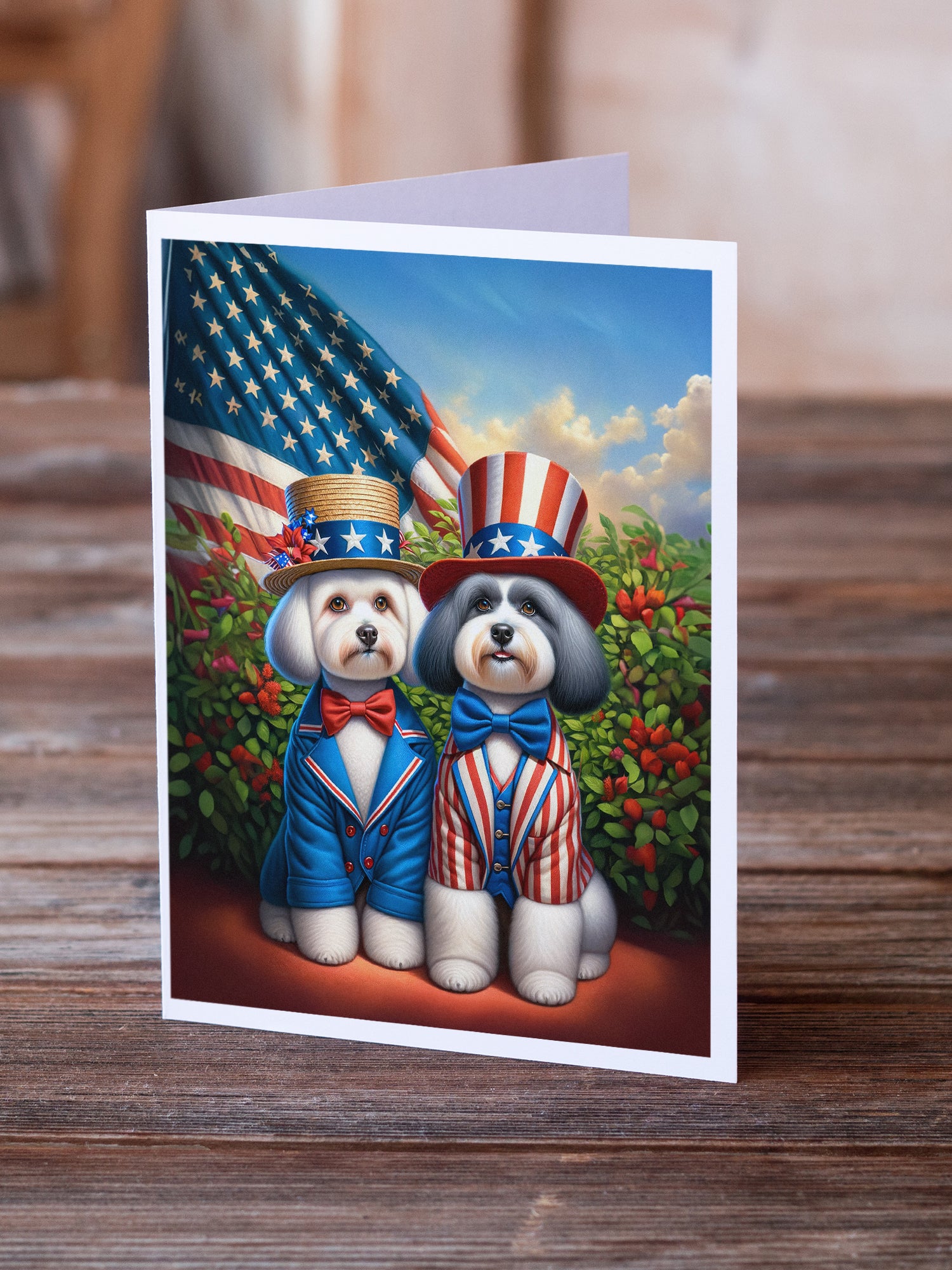 Buy this All American Havanese Greeting Cards Pack of 8