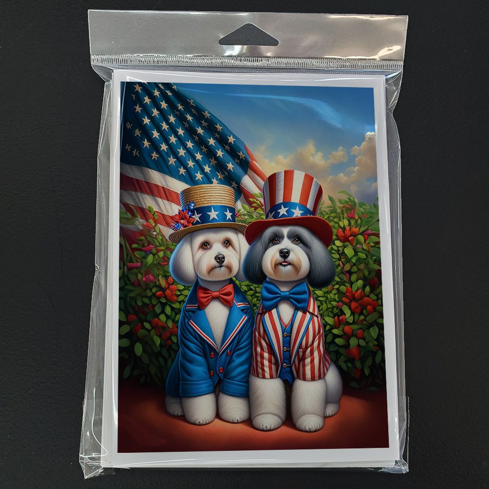 All American Havanese Greeting Cards Pack of 8