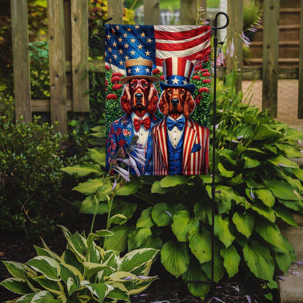 Buy this All American Irish Setter Garden Flag