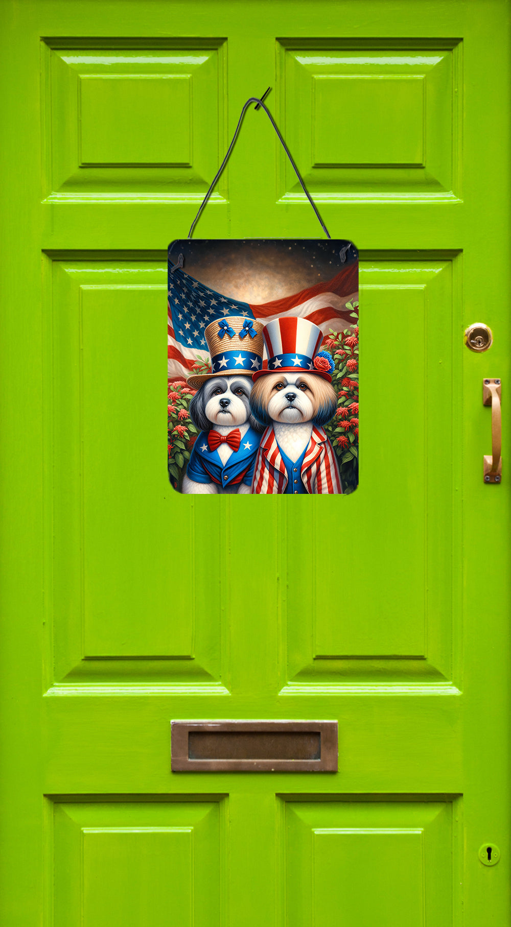 Buy this All American Lhasa Apso Wall or Door Hanging Prints