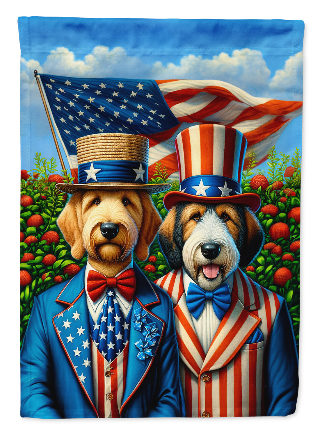 Buy this All American Otterhound Garden Flag