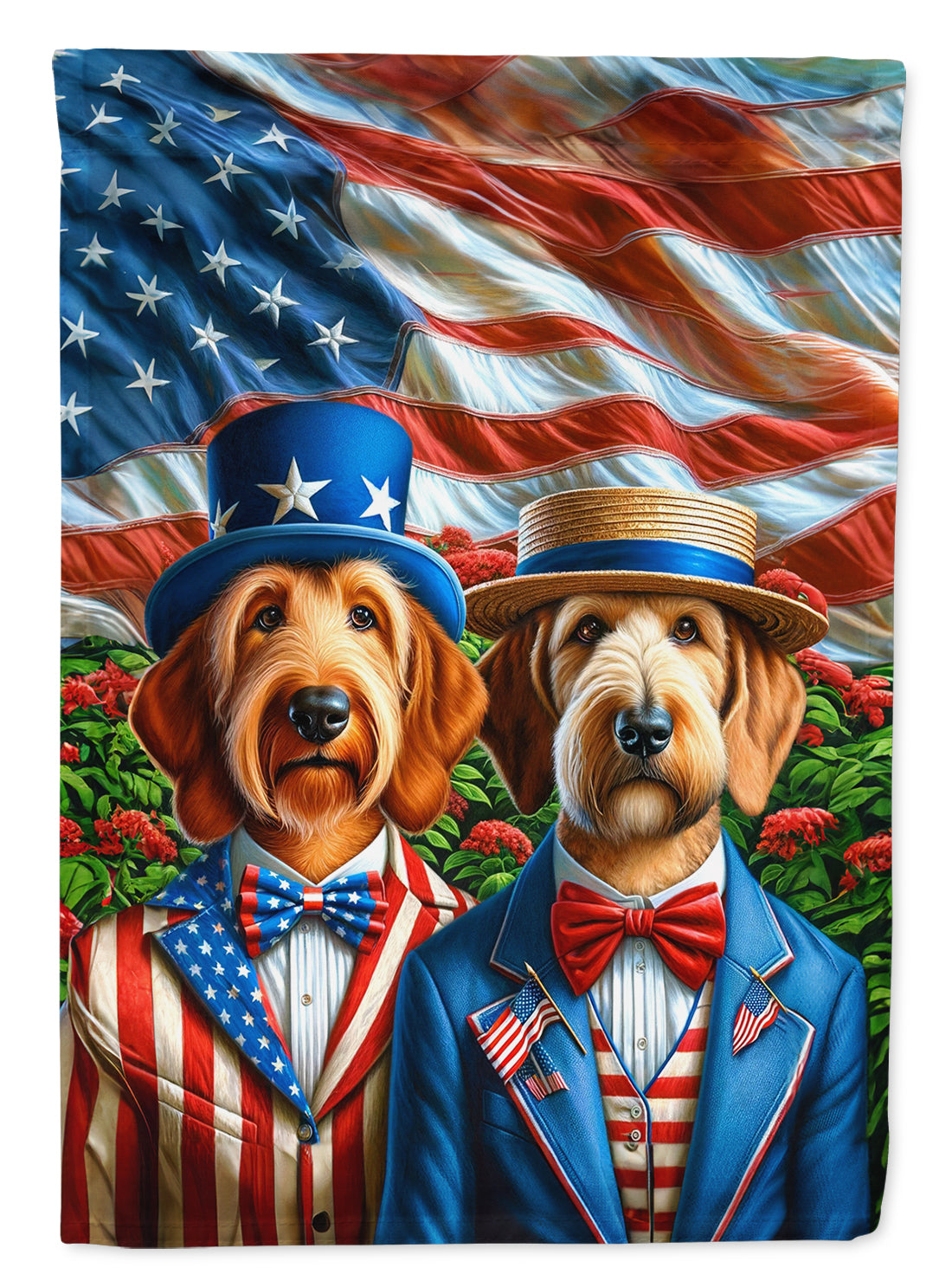 Buy this All American Otterhound House Flag