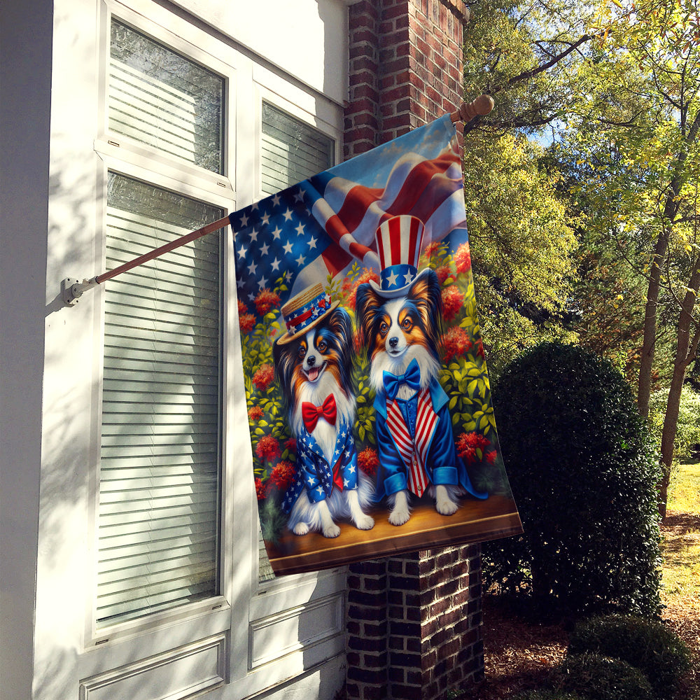 Buy this All American Papillon House Flag