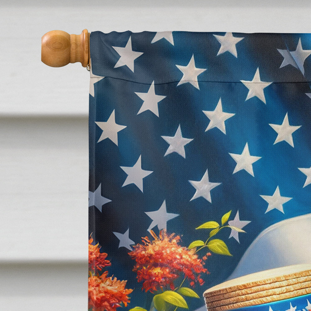 All American Papillon House Flag