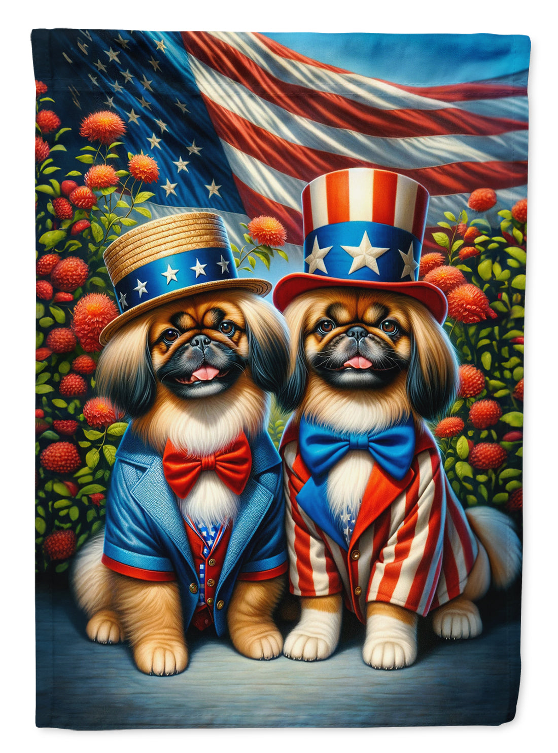 Buy this All American Pekingese House Flag