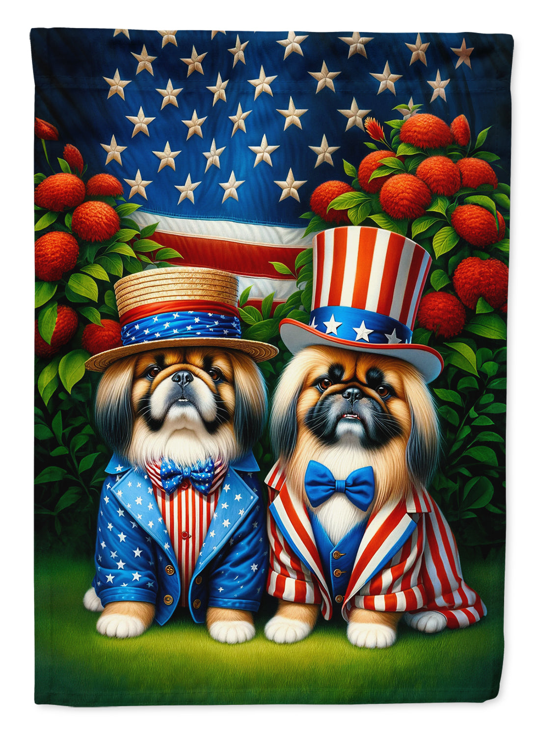 Buy this All American Pekingese House Flag