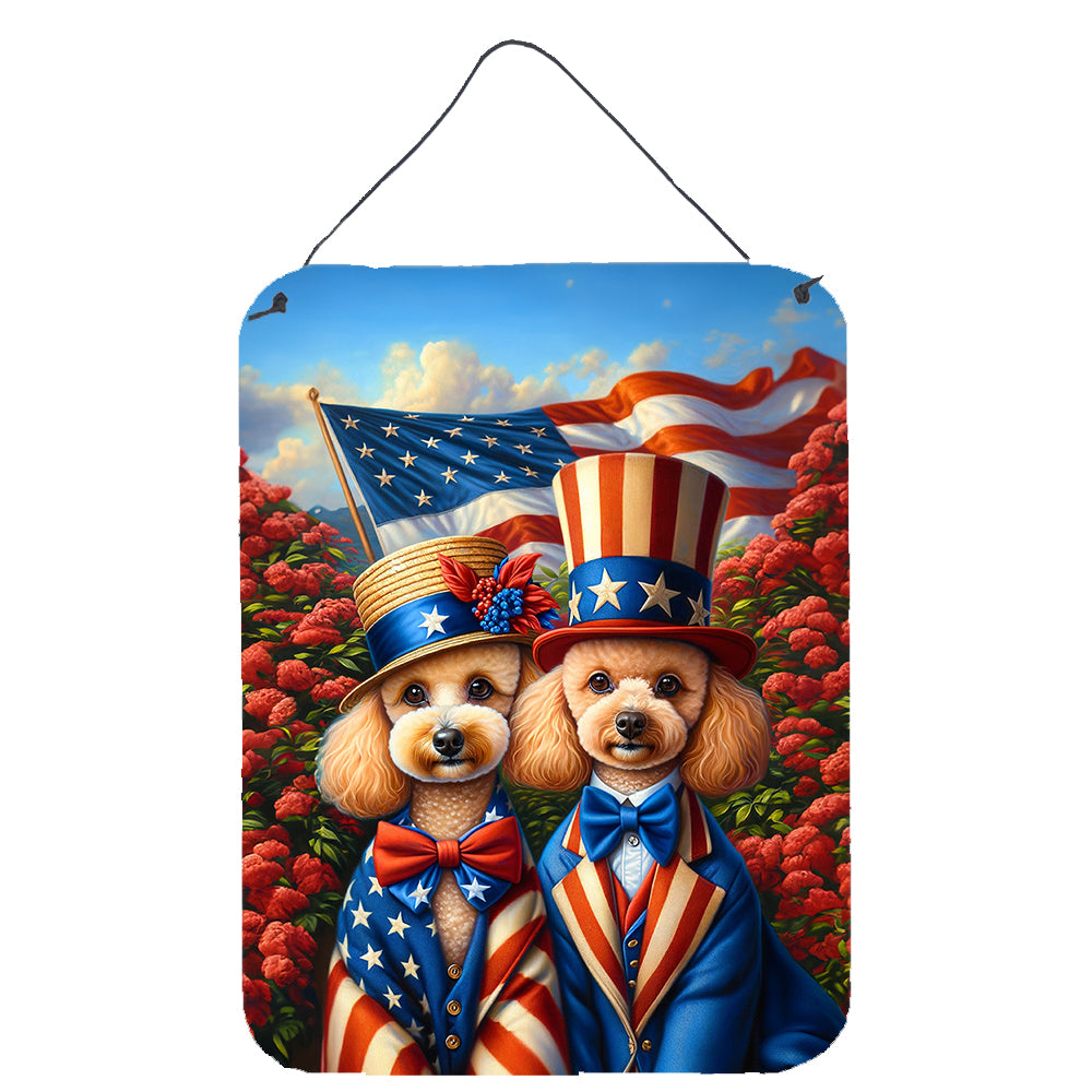 Buy this All American Poodle Wall or Door Hanging Prints