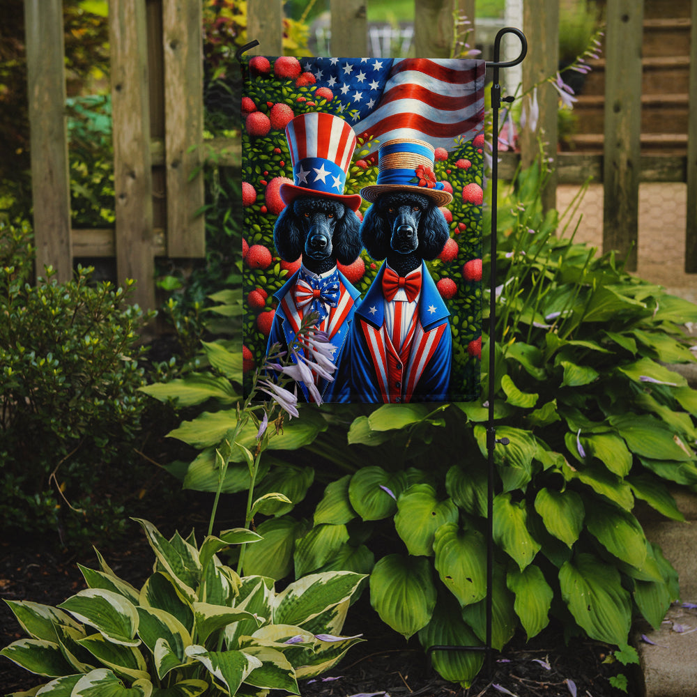 Buy this All American Poodle Garden Flag