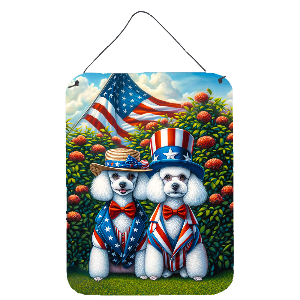 Buy this All American Poodle Wall or Door Hanging Prints