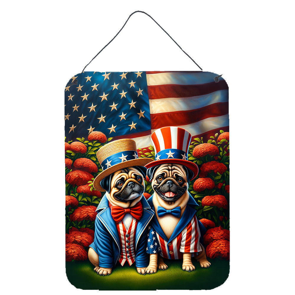 Buy this All American Pug Wall or Door Hanging Prints