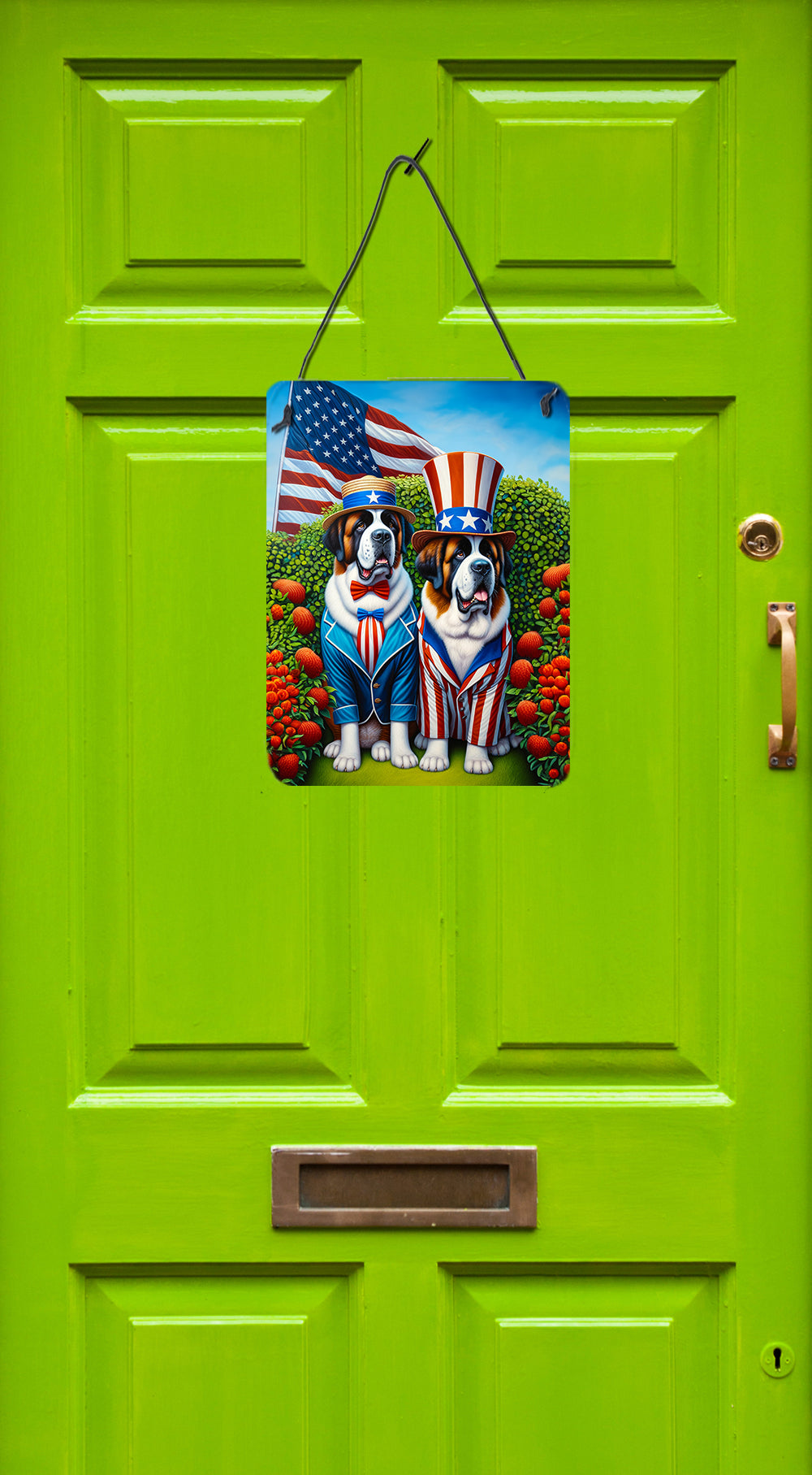 Buy this All American Saint Bernard Wall or Door Hanging Prints