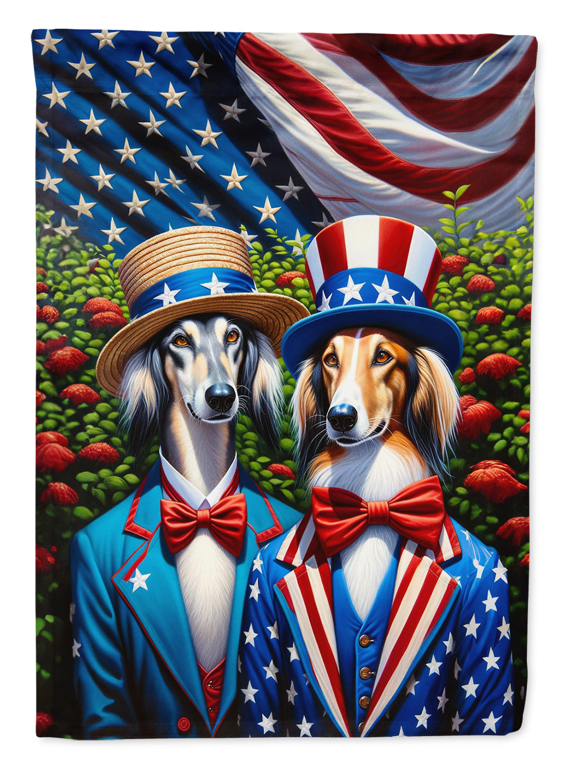 Buy this All American Saluki Garden Flag