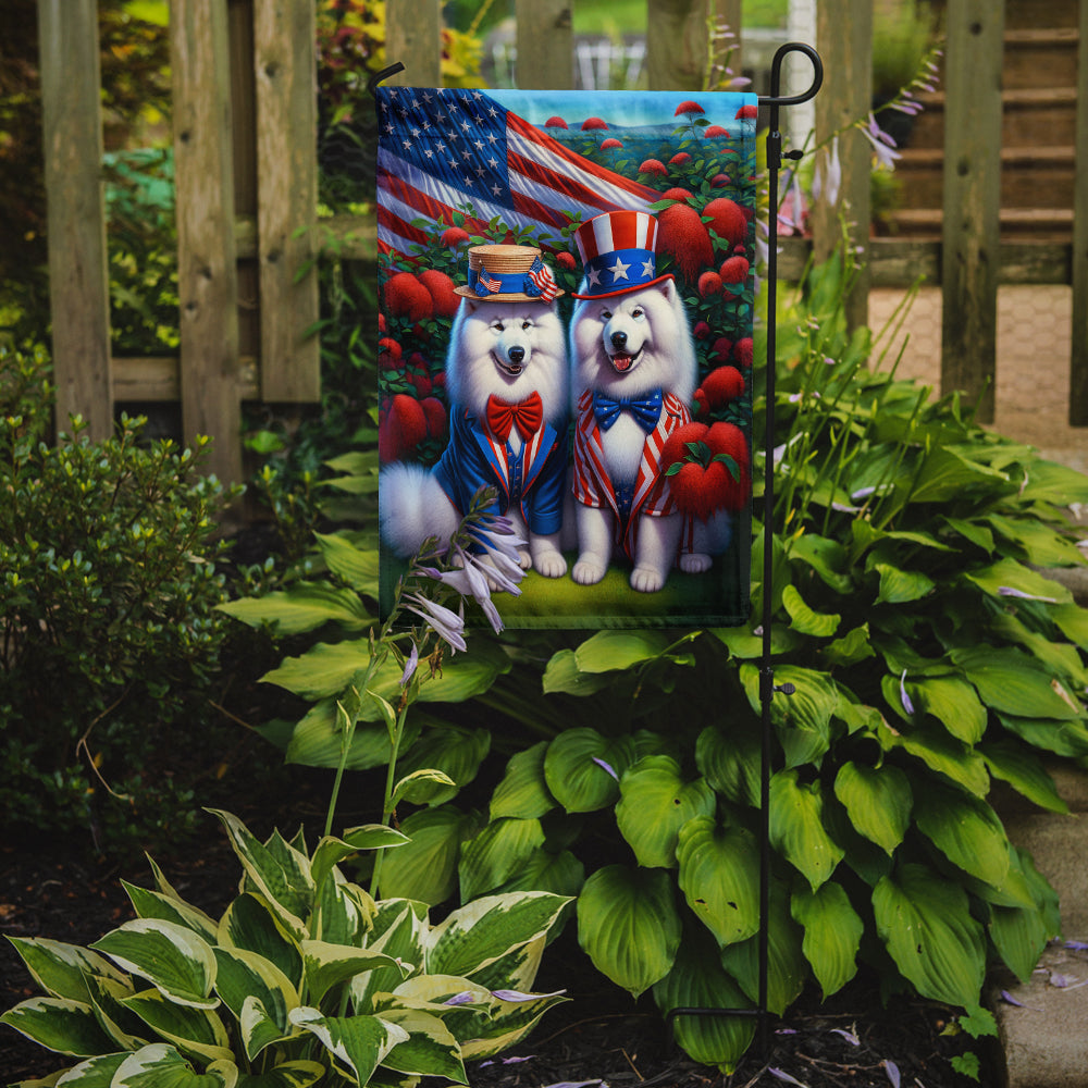 Buy this All American Samoyed Garden Flag