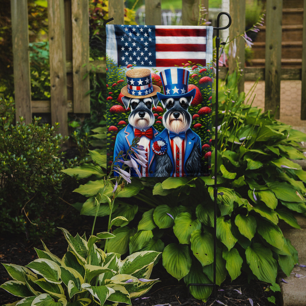 Buy this All American Schnauzer Garden Flag