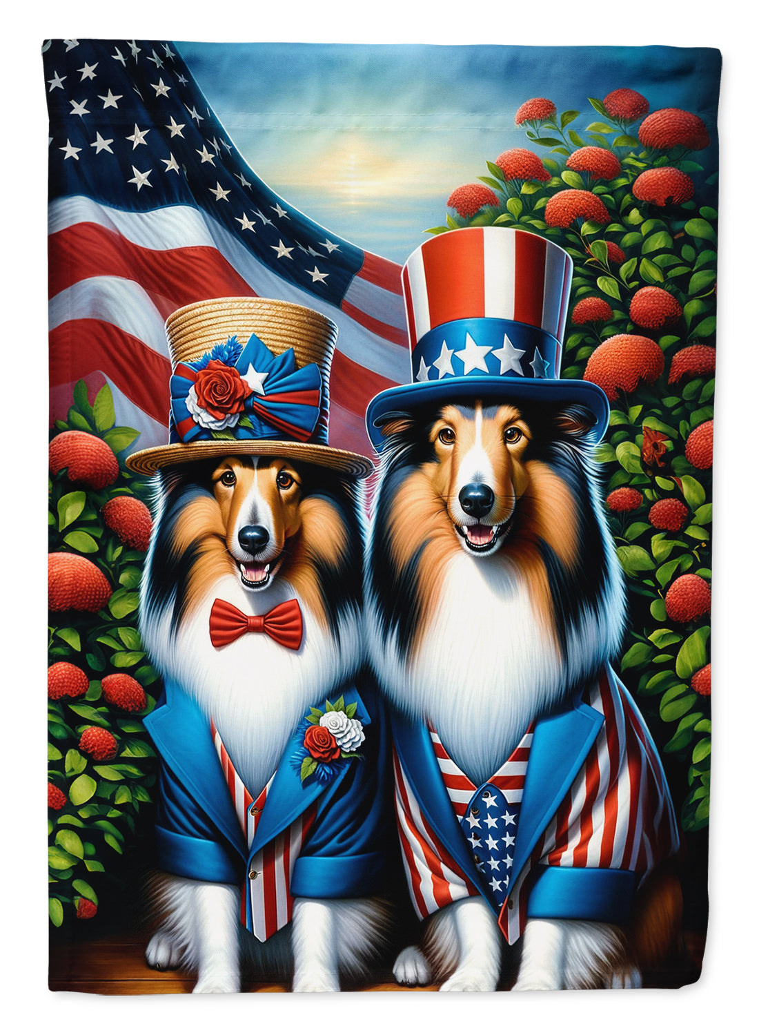 Buy this All American Sheltie House Flag