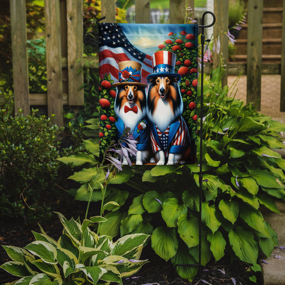 Buy this All American Sheltie Garden Flag