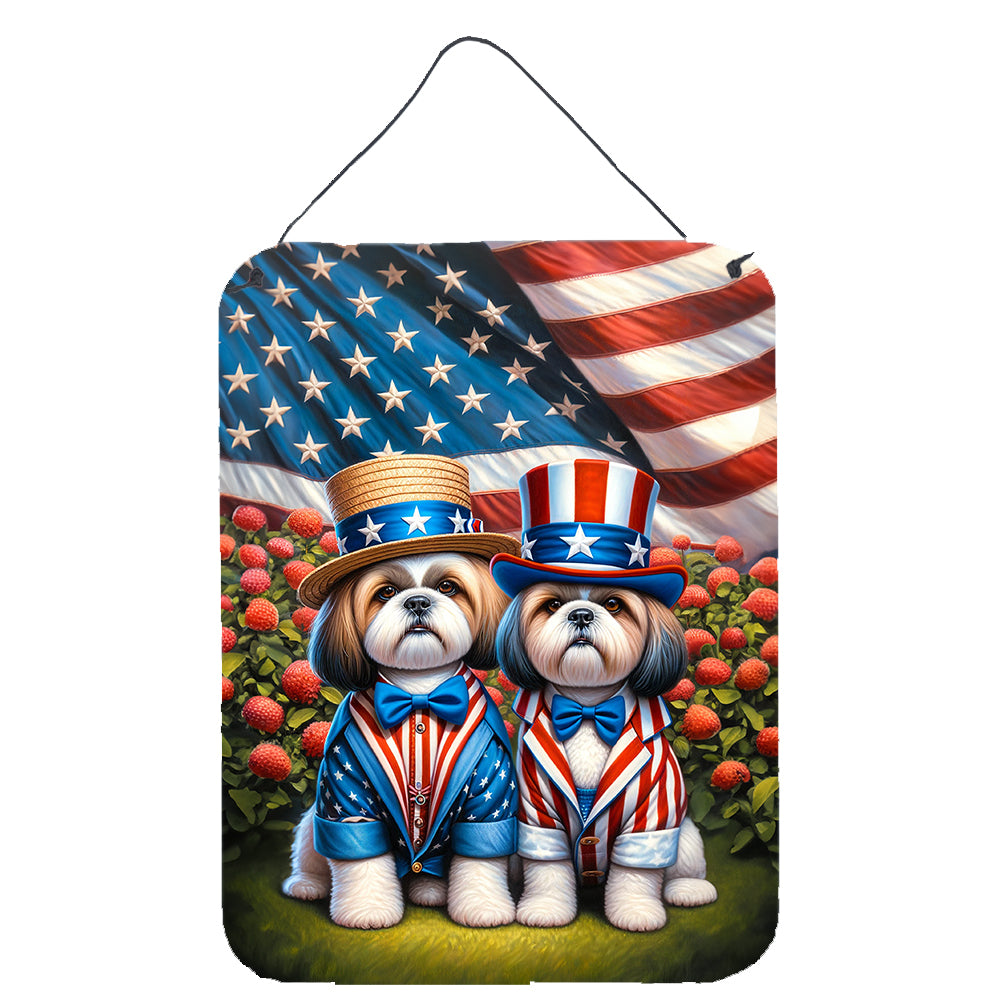 Buy this All American Shih Tzu Wall or Door Hanging Prints