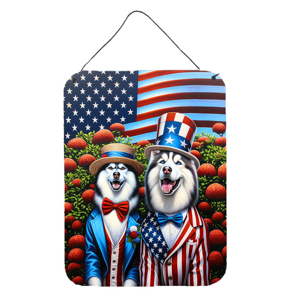 Buy this All American Siberian Husky Wall or Door Hanging Prints