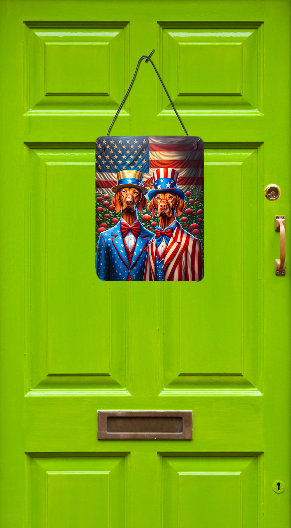 Buy this All American Vizsla Wall or Door Hanging Prints