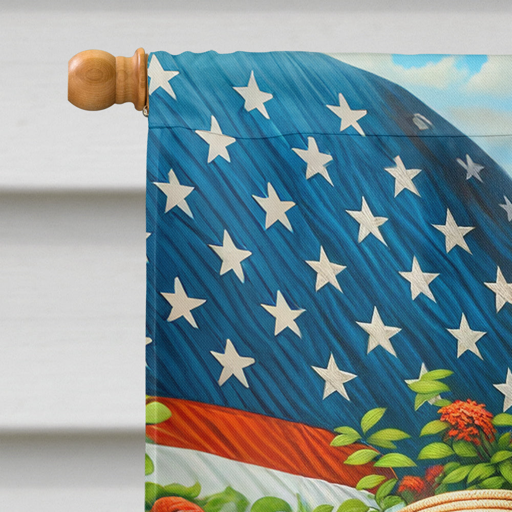 All American Weimaraner House Flag