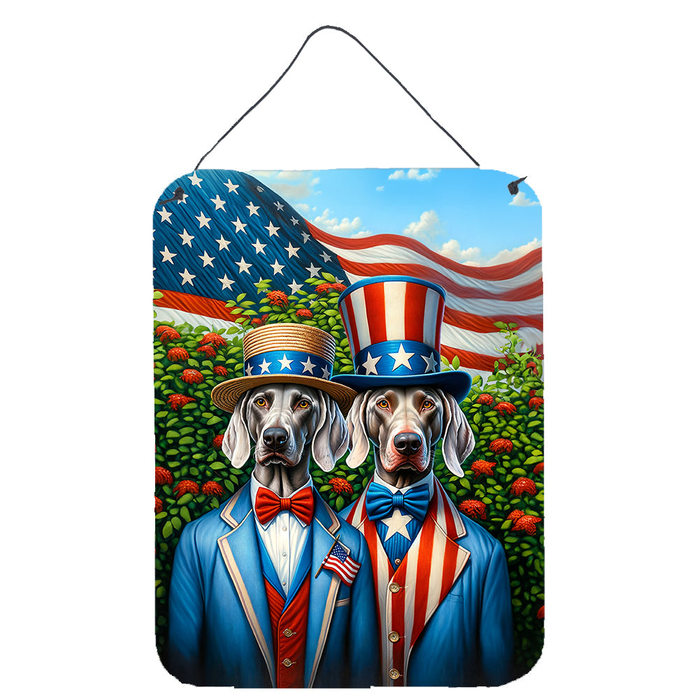 Buy this All American Weimaraner Wall or Door Hanging Prints