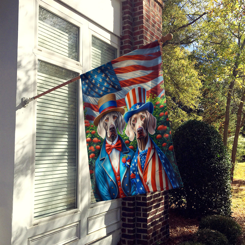 Buy this All American Weimaraner House Flag