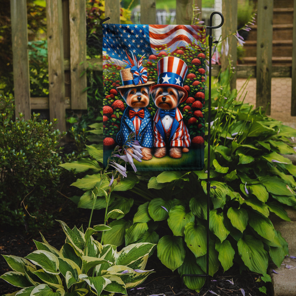 Buy this All American Yorkshire Terrier Garden Flag