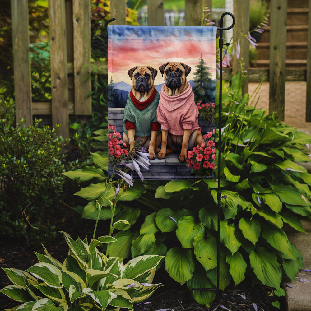 Buy this Bullmastiff Two Hearts Garden Flag