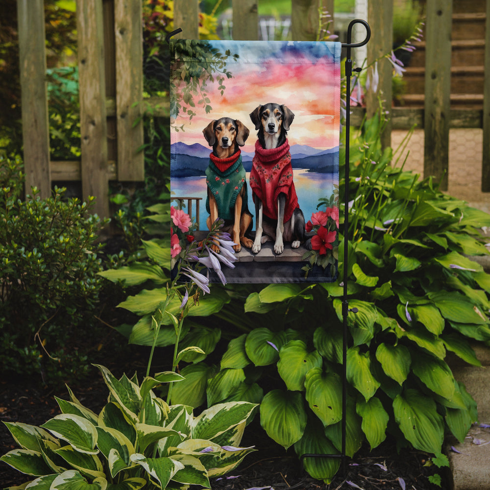 Buy this Saluki Two Hearts Garden Flag