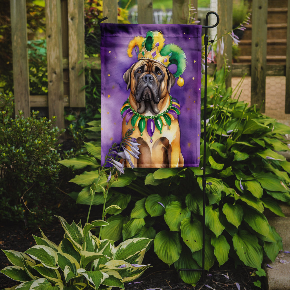 Buy this Mastiff King of Mardi Gras Garden Flag