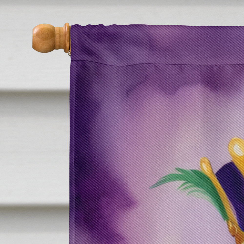 Nova Scotia Duck Tolling Retriever King of Mardi Gras House Flag