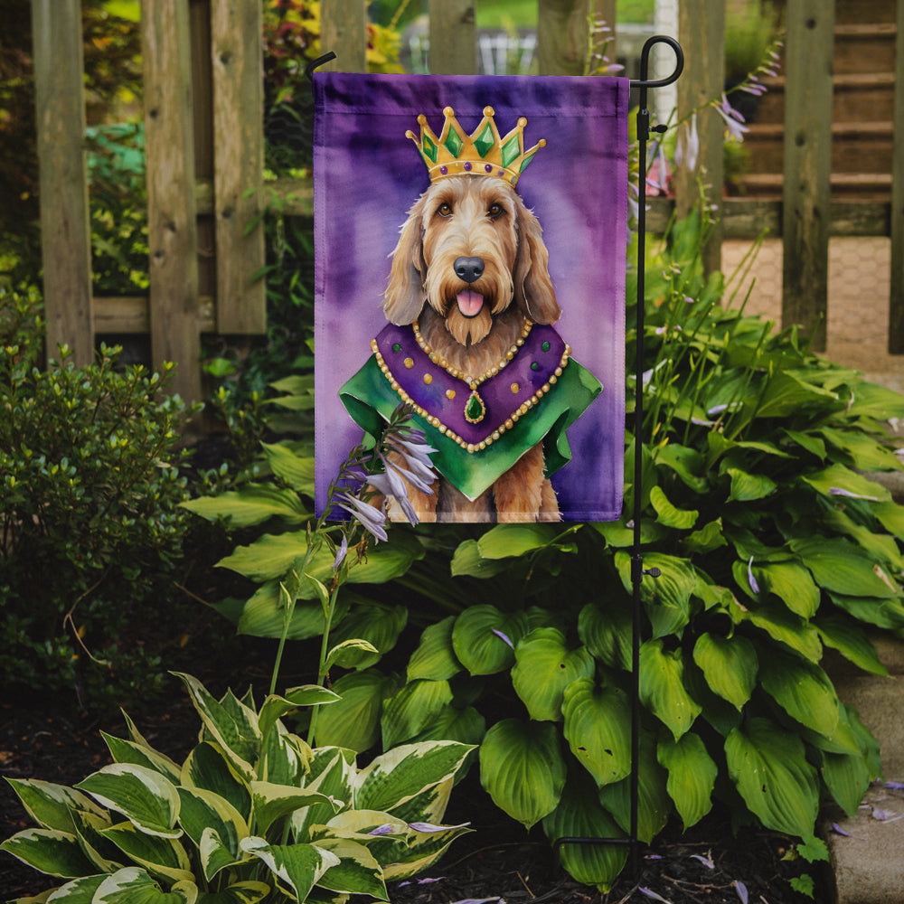 Buy this Otterhound King of Mardi Gras Garden Flag