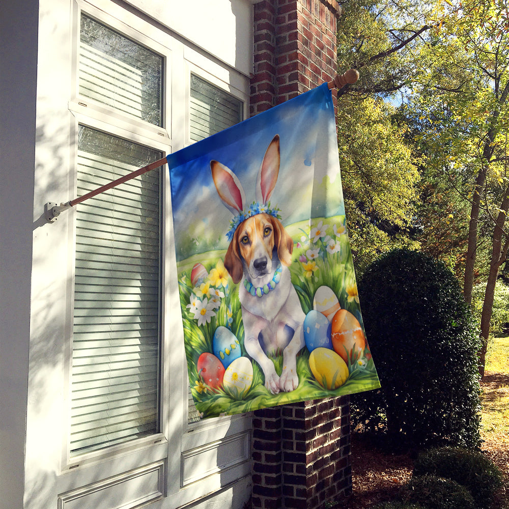 American Foxhound Easter Egg Hunt House Flag