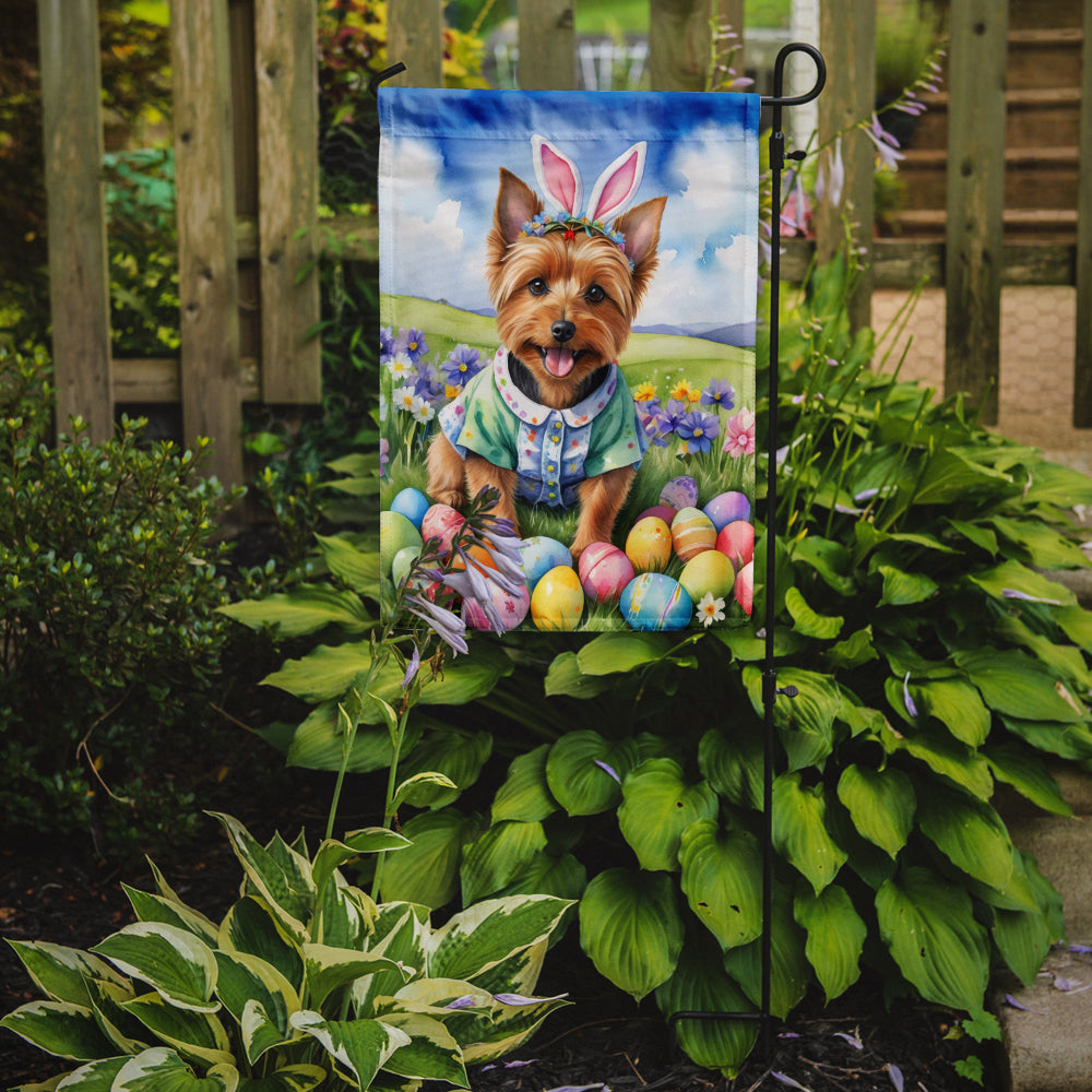 Buy this Australian Terrier Easter Egg Hunt Garden Flag